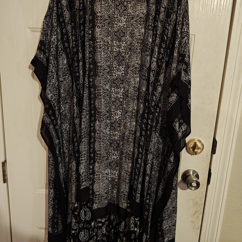 & Other Stories Black and White Patterned Jacket